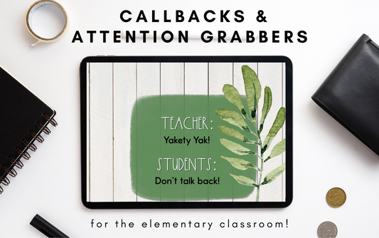 Boost Classroom Management with Call and Response Chants!