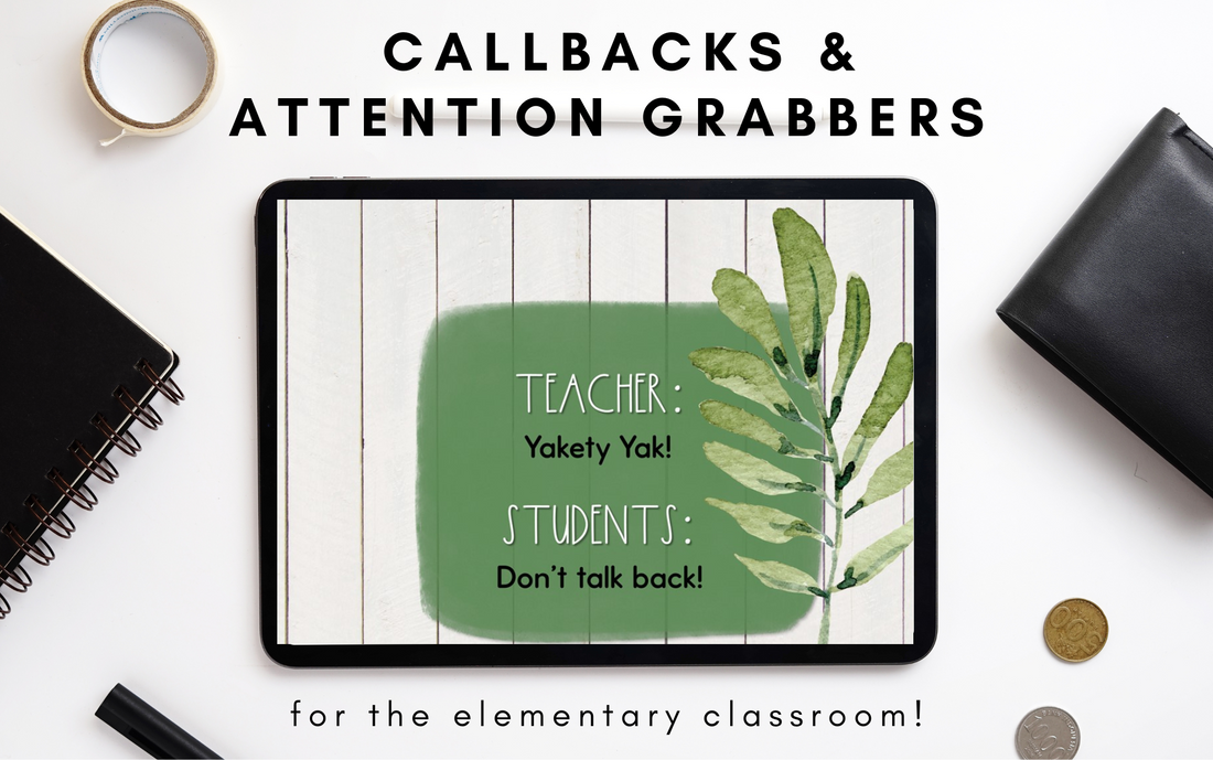 Boost Classroom Management with Call and Response Chants!