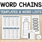 Word Chains | Word Chaining | Word Ladders | Science of Reading Aligned