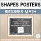 Math Shapes Posters