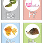 Animal Alphabet Watercolor Posters